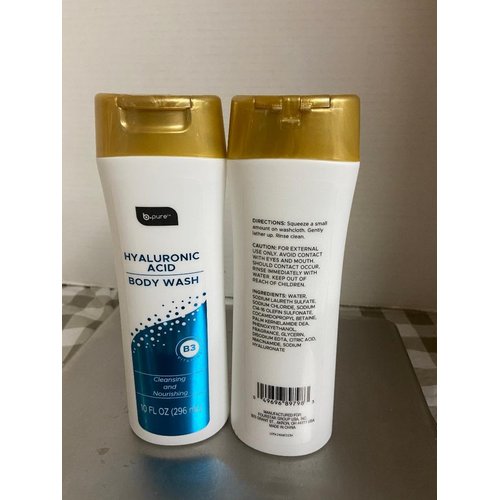 b.pure Hyaluronic Acid Body Wash (2 EA 10 oz EA)