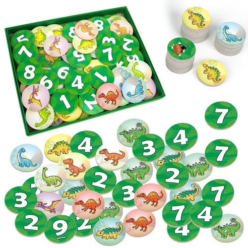 Aizweb Math Games for Kids,Addition & Subtraction Games,Educational Learning Games for Boys and Girls Ages 4 5 6,Counting Homeschool Classroom Travel Indoor Outdoor Family Games