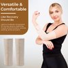 Nexskin 6" Organic Latex Free American Cotton - Comfort Elastic Bandage with Single Hook & Loop Closure - Beige, 2 Pack