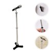 TOYANDONA Adjustable Miniature Microphone: Mini Musical Instrument 1 12 Scale Dollhouse Musical Instrument Mic Model Mini Replica Model for Action Figures Dollhouse Accessories Display