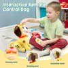 JONEG Robot Dog Toy for Kids Age 3 12, Pet Puppy Robotic Toy That Acts Like a Real Dogs Walking Barking Interactive with Toddler, Toys for 3 Year Old Girls Boys, Gifts for 3 5 6 7 8 12 Years Old
