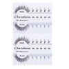 12 packs #505 Christina 100% Human Hair Fake Eyelashes
