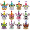 DIY Party Craft Activities for Kids Birthday Party Hats I PACK OF 12 Party Hats, Toddler Birthday Party Games, Birthday Party Activities, Party Craft For Parties Craft Kit, Birthday Party Games