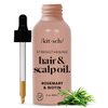 Kitsch Rosemary Oil for Healthy Scalp, Pre Wash Scalp & Hair Oil Infused with Biotin, Hair Strengthening Treatment, Nourishing & Volumizing in Recycled Bottle, 60 mL