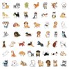 50Pcs Pieces Cute Dog Stickers Puppy Decals Waterproof Vinyl Gifts for Laptop, Water Bottle,Phone, Luggage, Teens Adults Kids Boys Girls Birthday Party Supplies Decoration