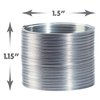 Slinky Jr. The Original Walking Spring Toy, 1-Pack Small Metal Slinkys, Great for Party Favors and Gift Bag Toys, by Just Play