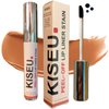 KISEU Peel-Off Lip Liner Stain, Waterproof, Long-Lasting, Vegan, & Vitamin E, Peel Off Lip Liner Tattoo, Lip Stain Peel Off, Lip Stain for All Skin Types - Coffee Bean