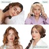 Heatless Hair Curler-Overnight Heatless Curls, Heatless Curling Rod For Short & Long Hair & Headband Hair Curlers To Sleep In - Black