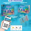 MOMOTOYS Sewing Kit for Kids, Fun & Educational Mermaid and Sealife Sew Craft Set for Boys and Girls Ages 8-12, Complete Beginner Sewing Kit with Felt Plushie for Creative DIY Projects