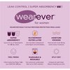 Wearever Women's Incontinence Underwear for Bladder Control with Super Absorbency - Reusable & Washable Leak Proof Underwear for Women Single Panty - (Beige) (5X) (Fits Hip 55-57")