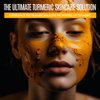 Healov Turmeric Skincare Set - Turmeric Skin Care Products Brightening & Acne - Turmeric Skin Care Kit, Turmeric Skin Care Set - Turmeric Cleanser, Body Scrub, Face Cream & Facial Serum