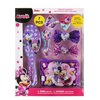 TownleyGirl Minnie Mouse Hair Set, Includes Hair Brush, Hair Bows, and Hair Clips, 7 CT