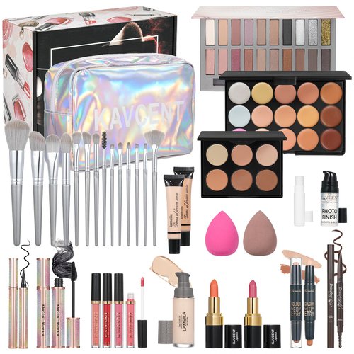 Makeup Kit for Women Full Kit Makeup Set for Teens Makeup Kits Include Foundation Eyeshadow Palette Lipstick Makeup Gift Set for Women Teenagers Make up Kit