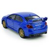 Impreza WRX STI Toy Car Racing Sports Diecast Model Car 1/36 Scale Metal Pull Back Vehicle, Doors Open, Zinc Alloy Casting, Boys Toys Kids Birthday Gifts Mens Collection, Blue