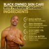 KING Complexion Shea Cocoa Premium Body Butter - Organic - Coconut Oil - Black Skincare - Body Moisturizer - Ultra Hydration - Massage Butter - Light Cocoa Smell - Gives Skin It's Natural Glow (8 Oz)