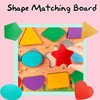 Puzzle Board Toddler Puzzles Shape, Colors Wooden Puzzles for Toddlers 1-3, Toddler Toys for 2 3 4 Years Old