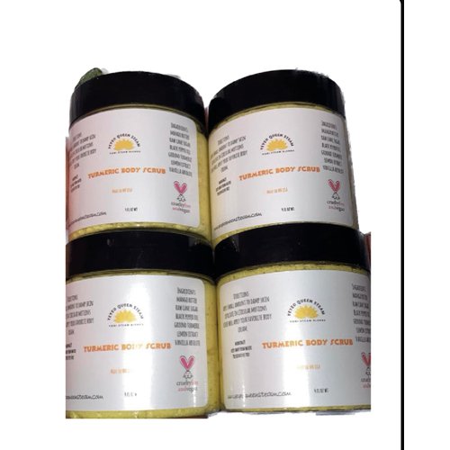 Yeyeo Queen Steam| Glowing Turmeric Body Scrub Sold by Yeyeo Queen Steam