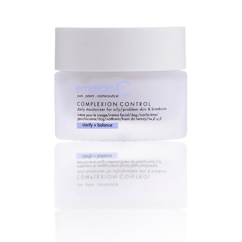 emerginC Complexion Control - Lightweight Facial Moisturizer Cream for Oily, Combination + Blemis...