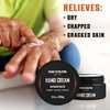 Viking Revolution Mens Hand Cream for Men - Hand Cream for Dry Cracked Hands Repair Cream - Dry Hand Cream for Dry Hands Balm - Aloe Vera Dry Hands Treatment Skin Moisturizer with Vitamin E (3.5oz)