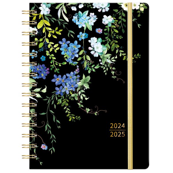 2024-2025 Planner - Planner/Calendar 2024-2025, JUL. 2024 - JUN.2025, 2024-2025 Weekly & Monthly Planner, 6.4" x 8.5", Academic Planner with Tabs, Sturdy Cover, Premium Paper, Back Pocket, Strong Twin-wire Binding