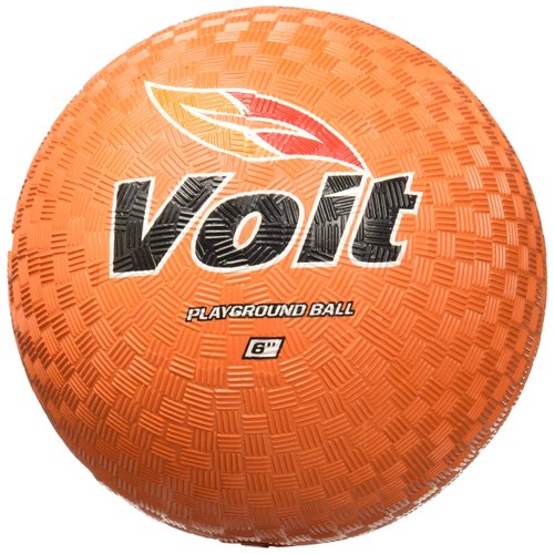 Voit Playground Ball, Orange, 6-Inch