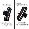 Nalodu Hair Claw Clips 5 Inch Unbreakable Square Rectangle Clip Clamp Neutral Colors for Thick Curly Long Hair Women - 2 Pack