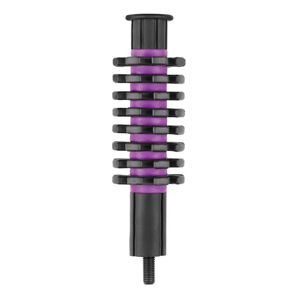Pine Ridge Archery Sawtooth Bow Stabilizer for Bow Hunting and Competition Shooting, Blades Reduce Noise and Vibration, 5.5 Inches, Purple