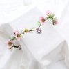 UEMIS Fairy Flower Crown Floral Headband Elf Headpiece Renaissance Headband for Women Girls Wedding Halloween Cosplay Photoshoot Props (Style A)
