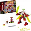 LEGO NINJAGO Kai's Mech Jet 71707 Ninja Car Building Kit (217 Pieces)