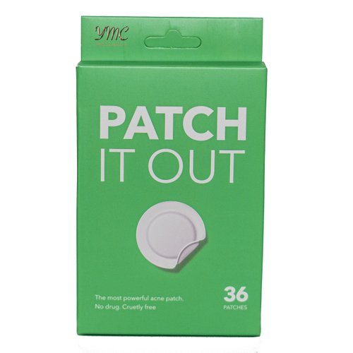 YMC Wellness Acne Pimple Patches for Face, Hydrocolloid Acid Acne Treatment for Skin Care, Blackheads -Facial Stickers for Covering Zit, Cystic Blemishes Stickers, 2 Sizes (36 Count)