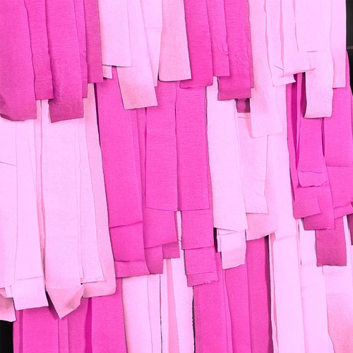 PartyWoo Crepe Paper Streamers 6 Rolls 492ft, Pack of Crepe Paper Streamers in Pink and Red Color, Crepe Paper for Birthday Decorations, Party Decorations, Wedding Decorations (1.8 In x 82 Ft/Roll)