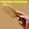 The Moreinday Wooden Comb Wood Comb Wide Tooth Comb for Women Hair Comb for Women Sandalwood Comb for Men