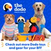 The Dodo Nylon Tasty Chew, Bacon Flavored; Dog Chew Toy with Flavored Center; Enrichment Toys for Dogs, Lasting Toys for Dogs, Activity Chew Toy