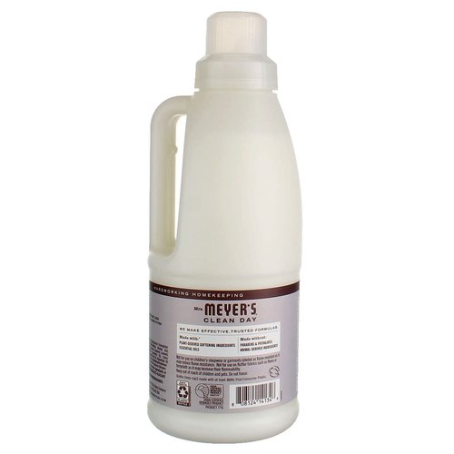 MRS. MEYER'S CLEAN DAY Liquid Fabric Softener, Infused with Essential Oils, Paraben Free, Lavender, 32 oz (32 Loads)