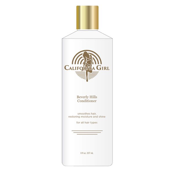 California Girl Beverly Hills Daily Moisturizing Conditioner Rinse with Natural Proteins and Botanical Extracts, Revitalizing Deep Triple Moisture, Restore Volume and Shine