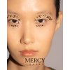 Eye Dazzle Gold Face Jewels by Mercy London Eye Liner Crystal Costume Accessories Face Gems Jewels All In One Halloween Headpiece Stick On