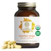 PURE SYNERGY SuperPure Ginger Extract | Ginger Root Extract Capsules | Organic Ginger Powder Digestion Supplement | for Stomach and Joint Support (60 Capsules)