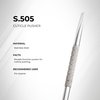NGHIA Pusher - S-505 (Stainless Steel) | Double–Ended Cuticle Pusher | Precision Nail Care Tool| Premium Quality for Nail Care | Ergonomic Design | Suitable for Professional & Home Use…