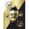 Carlyle BCAA Amino Acids Capsules | 2000mg | 400 BCAA Capsules | Non-GMO, Gluten Free Branch Chain Amino Acids Supplements
