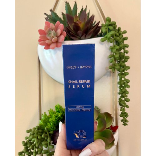 Generic Snail Mucin 96% Repair Serum, Anti-Aging, Collagen, Vitamin C & E, Centella Asiatica, Snow Mushroom Extract, Soothes Irritation, Reduces Dullness & Dryness, korean beauty