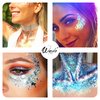 Body Glitter Wenida 9 Colors 190g Iridescent Ultra Sparkle Opal Chunky Glitter Cosmetic Festival Makeup Powder for Nail Hair Eye Face