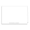 Muchas Gracias Greeting Cards with Envelopes - Simple, Blank, Black Imprint (12 Count)
