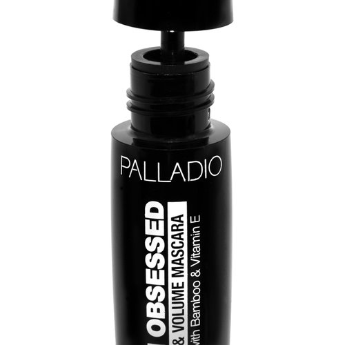 Palladio Lash Obsessed Mascara, Extreme Definition Lengthening Mascara, Amplifies Volume & Fullness, Evenly Coats Lashes, Lucious Length, Natural lengthening, No Smudging, All Day Wear, Black