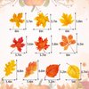 Fall Decorations Autumn Thanksgiving Decoration Maple Leaf Fall Themed Party Supplies Hanging Foil Swirl Decor for Home Ceiling Party Favors
