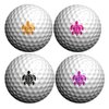 Golfdotz | Tropical Collection | Golf Ball Markers | Golf Accessories | Golf Ball Customizers | 18-32 Count (Hawaiian Sea Turtles)