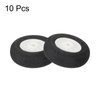 MECCANIXITY RC Airplane Wheels 25mm/0.98" Dia RC Airplane Aircraft Sponge Wheels RC Aircraft Foam Wheel Replacement for DIY RC Model Plane Aircraft RC Helicopter Pack of 10