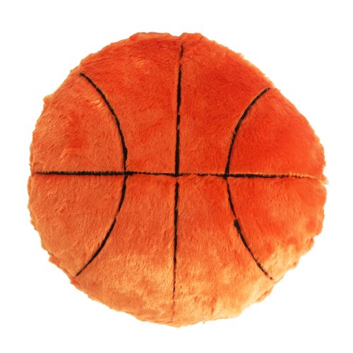 CHORONMO Basketball Plush Pillow Basketball Pillow Fluffy Durable Stuffed Basketball Throw Pillow Office Sofa Decor Cushion Soft Sport Toys Gift for Kids Room Decoration
