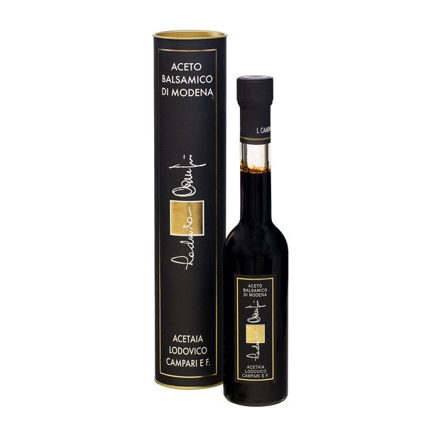 Traditional IGP 15 year aged Balsamic Vinegar from Modena Italy by Fattoria Estense - NO additives, NON GMO,