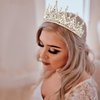 Didder Tiaras and Crowns for Women Gold Tiara Halloween Gothic Crown Prom Queen Crowns for Women Quinceanera Princess Crown Tiaras for Girls Pageant Birthday Party Crown Wedding Headpiece Tiaras for