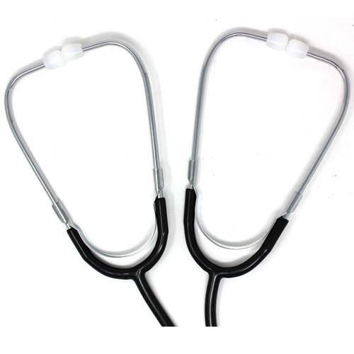 Ever Ready First Aid Dual Head Teaching Stethoscope - Nursing Student Stethoscope - Medical Training Stethoscope, Black